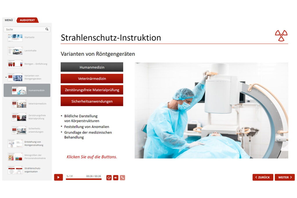 Learning Program “Radiation Protection“ – GHA – German Health Alliance